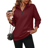 Whitney | Timeless Casual Zip Sweatshirt