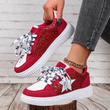 Jasmine | Trendy Breathable Lace-Up Running Sneakers