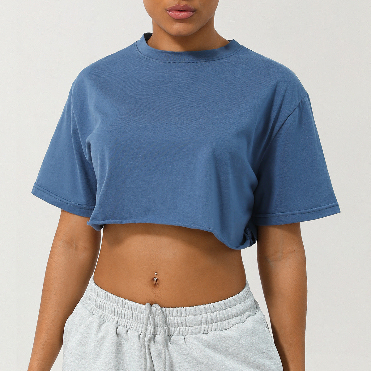 Kristy | Relaxed Fit Crop Tee