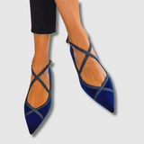 Hilde | Chic navy blue loafers