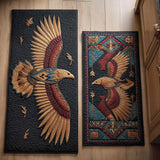 Rising Feather Kitchen Rug - Model NCU0TD1428