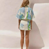 Zoe | Chic patchwork set