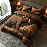 3-Piece Bedding Set Featuring Woodland Animal Designs