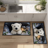 Snow Trail Kitchen Area Rug - NCU0TD1421