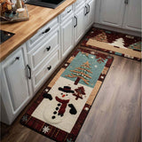 Snowy Tree Illuminated Kitchen Area Rug - NCU0PT10158