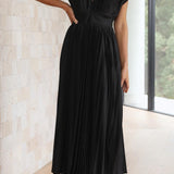 Sina | Elegant pleated dress