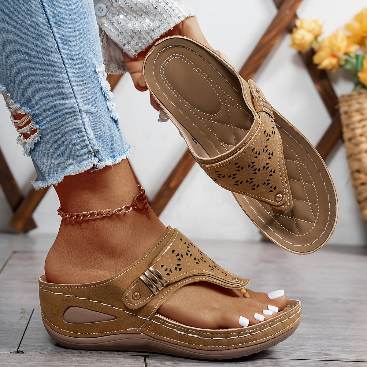 Valerie | Cozy Orthopedic Sandals for Ultimate Comfort