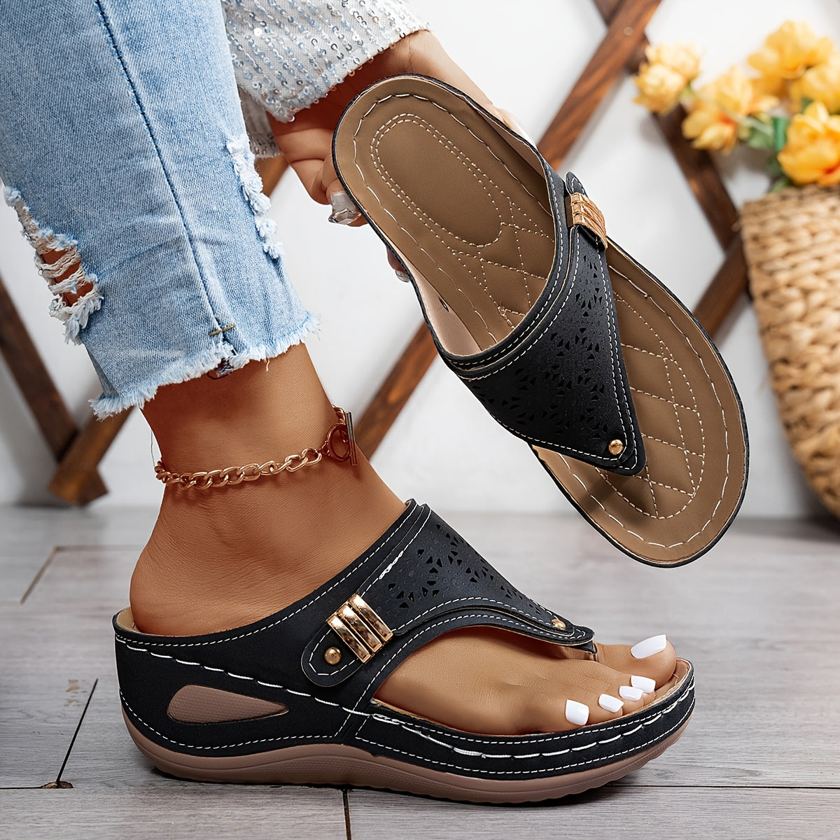 Valerie | Cozy Orthopedic Sandals for Ultimate Comfort
