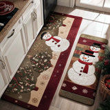 Winter Smile Kitchen Rug - Model NCU0PT10162