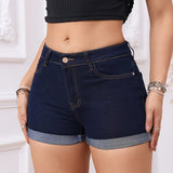 Whitney | Casual Everyday Denim Shorts
