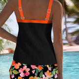 Rose | Elegant two-piece tankini
