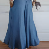 Evie | Lightweight printed skirt