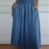 Evie | Lightweight printed skirt