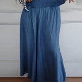 Evie | Lightweight printed skirt