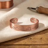 Wolves in Harmony | Copper Bracelet