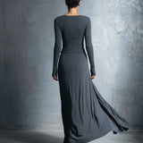 Naiara - Side Knot Maxi Dress