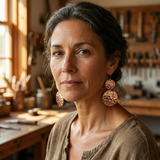 Solstice | Copper Earrings