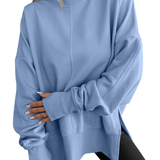 Caitlin | Comfy Oversized Long Sleeve Sweatshirt