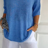 Isabelle | Casual V-Neck Top