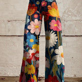 Riley | Chic Floral Wide-Leg Pants