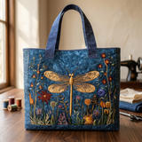Spacious and Lightweight Women's Golden Dragonfly Bag