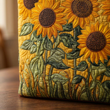 Elegant and Functional Sunflower Handbag
