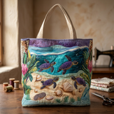 Lagoon Pattern Quilted Bag – Roomy and Lightweight
