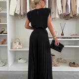 Magdalena | Elegant pleated ensemble