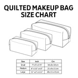 Sun-Kissed Quilted Cosmetic Bag - NCU0NNT2434