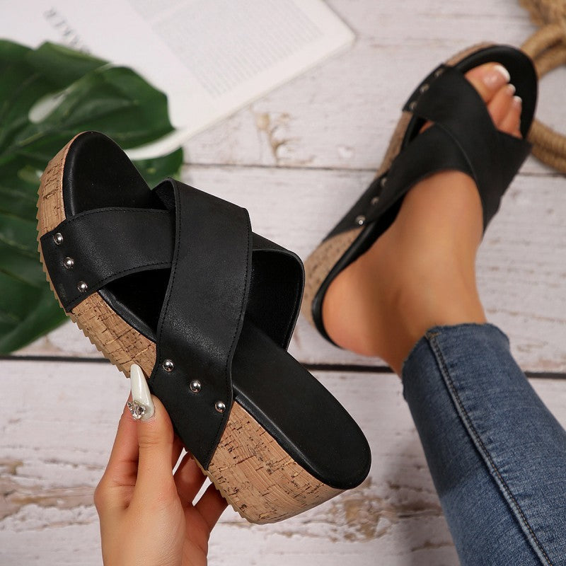 Eva Marlene | Bohemian Wedge Sandals